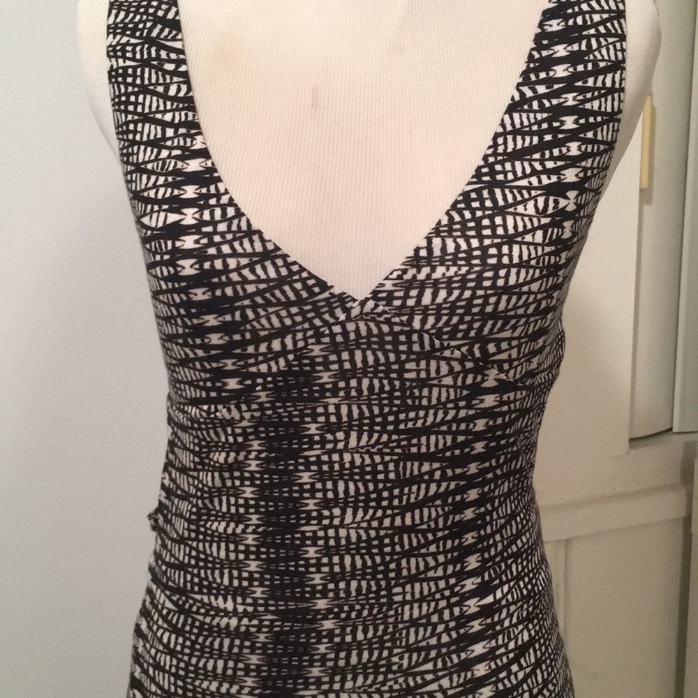 Black and White Maxi Dress
